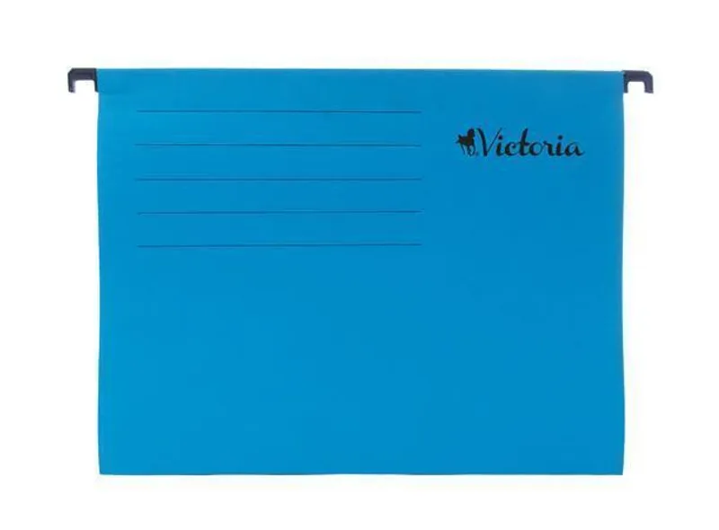 Hauptproduktbild Závěsné zakládací desky, A4, modré, VICTORIA [25 ks]