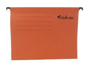 Hängeregistratur, A4, orange, VICTORIA [25 Stück]