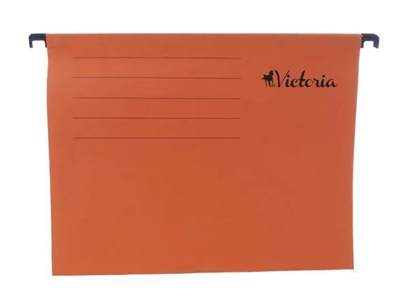 Hauptproduktbild Závěsné zakládací desky, A4, oranžové, VICTORIA [25 ks]