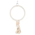 Weiteres Produktbild Hängender Baumwollring mit Holzkugel 24 cm TRIXIE