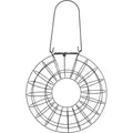Weiteres Produktbild Aufhängering für 8 Talgkugeln 24 x 8 cm, Metall