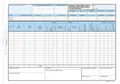 Fahrtenbuch und Sicherheitsunterbrechungen Carbon A4, 100 Blätter 1174