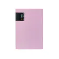 Rekordbuch A5 PASTELINI rosa Laminat matt
