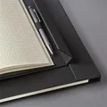 Weiteres Produktbild Notizbuch „Conceptum Softwave“, schwarz, exklusiv, DIN A4+, kariert, 194 Blatt, SIGEL