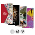 Quadratisches A5-Notizbuch [96 Blatt]