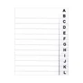 Rekordbuch liniert mit Register A5 [96 Blatt]