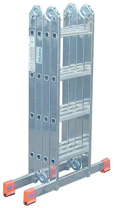 Hauptproduktbild Žebřík, kloubový, hliníkový, 4x3 příčky, KRAUSE "MultiMatic"