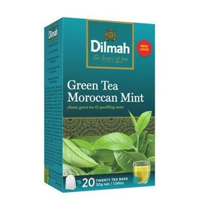 Hauptproduktbild Zelený čaj, 20x1,5g, DILMAH, Moroccan Mint