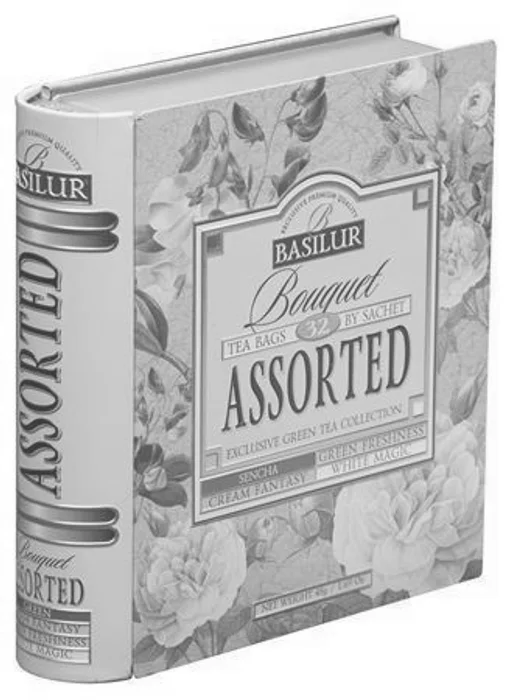 Hauptproduktbild Zelený čaj, "BASILUR Bouquet Assorted" 32 sáčků