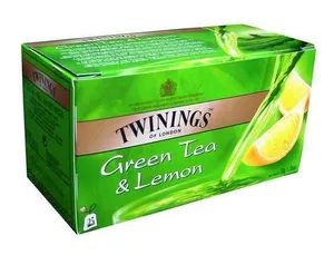 Grüner Tee „Green Tea & Lemon“, Zitrone, 25x1,6 g, TWININGS