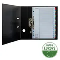 Verstärkter Karton registriert Esselte Mylar, A4, Farbmix