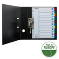 Verstärkter Karton registriert Esselte Mylar, A4, Farbmix