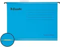 Esselte Classic verstärkte Aufhängeplatten mit Schnellverschluss, blau [10 Stück]