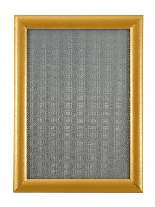 Hauptproduktbild Zlatý kliprám s ostrými rohy 25 mm - A4