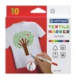 Marker 2739 für Textilien, Set mit 10 Farben