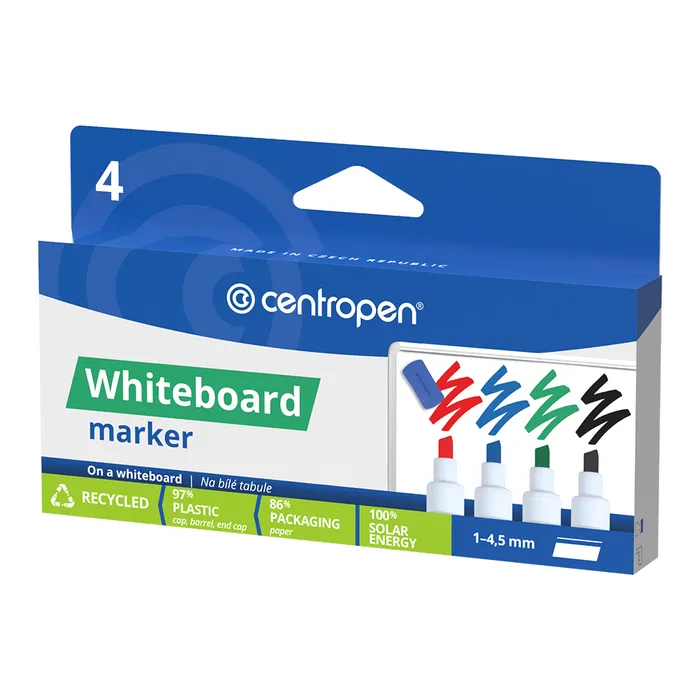 Hauptproduktbild Značkovač 8569 stíratelný, 1-4,5 mm, sada 4 barev
