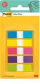 Markierungsstreifen, 5x20 Blatt, 12x43 mm, 3M POSTIT, gemischte Farben