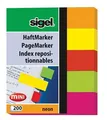 Weiteres Produktbild Beschriftungsstreifen, 5x40 Blatt, 12x50 mm, SIGEL „Neon Mini“, Farbmix