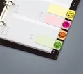 Weiteres Produktbild Beschriftungsstreifen, 5x40 Blatt, 20x50 mm, SIGEL, Smile, gemischte Farben