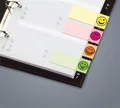 Weiteres Produktbild Beschriftungsstreifen, 5x40 Blatt, 20x50 mm, SIGEL, Smile, gemischte Farben
