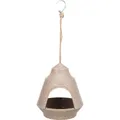 Bell - Outdoor-Futterstation zum Aufhängen, 17,9 x 17,7 x 20 cm, braun
