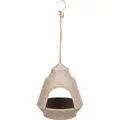 Bell - Outdoor-Futterstation zum Aufhängen, 17,9 x 17,7 x 20 cm, braun