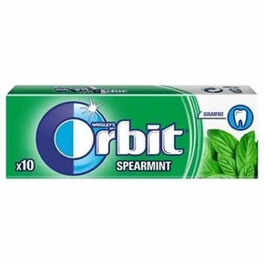 Kaugummi, 14g, ORBIT Spearmint Dragees