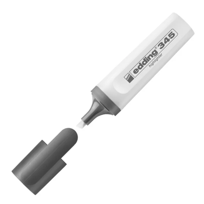 Hauptproduktbild Zvýrazňovač "345", žlutá, 1-5mm, EDDING