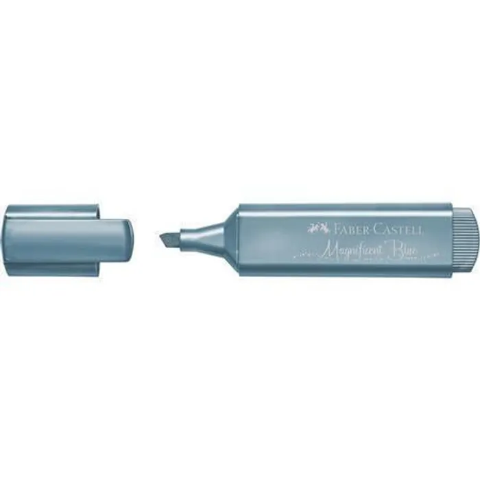 Hauptproduktbild Zvýrazňovač Faber-Castell 154647 Textliner 46 Metallic metalický modrý