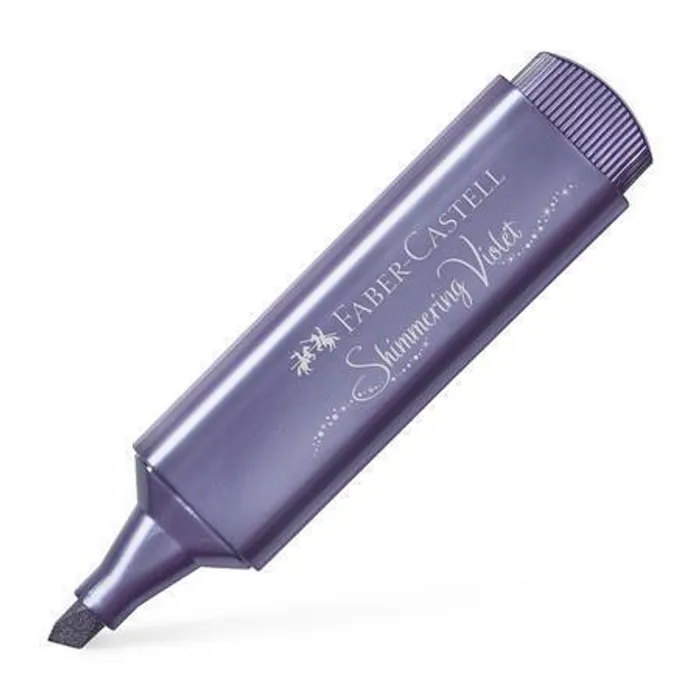 Hauptproduktbild Zvýrazňovač Faber-Castell 154678 Textliner 46 Metallic metalický tm. fialový