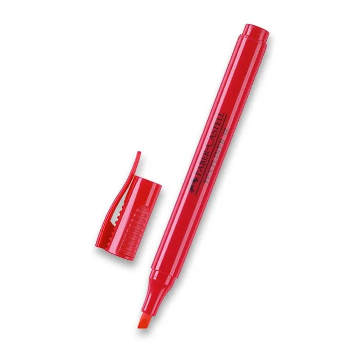 Hauptproduktbild Zvýrazňovač Faber-Castell 157721 Textliner 38 červený