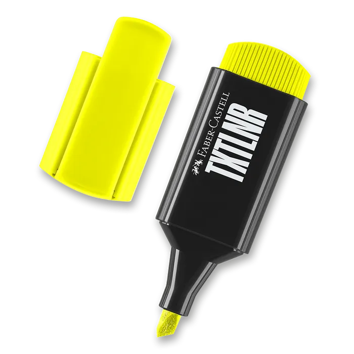 Hauptproduktbild Zvýrazňovač Faber-Castell Short TXTLNR žlutý
