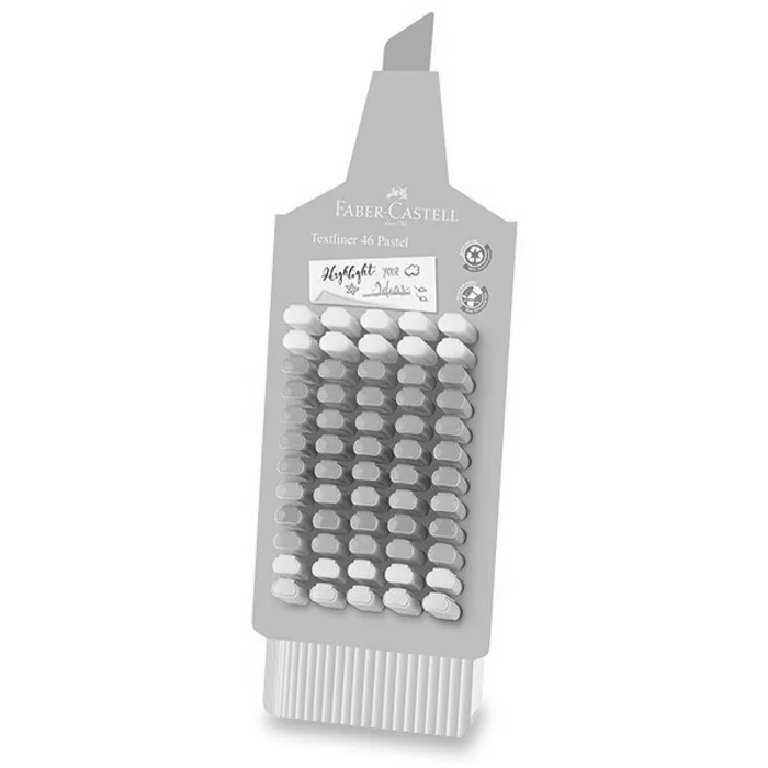 Hauptproduktbild Zvýrazňovač Faber-Castell Textliner 1546 stojánek, 60 ks