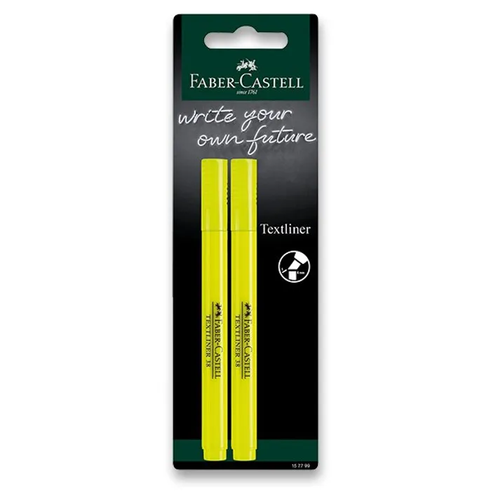 Hauptproduktbild Zvýrazňovač Faber-Castell Textliner 38 2 kusy