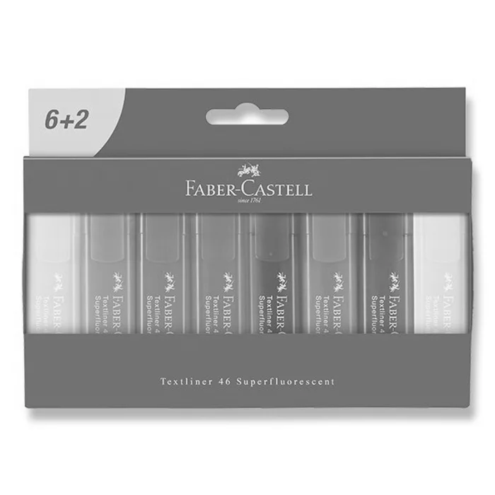 Hauptproduktbild Zvýrazňovač Faber-Castell Textliner 46 8 kusů