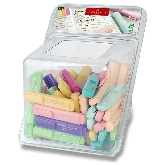 Hauptproduktbild Zvýrazňovač Faber-Castell Textliner 46 Pastel dóza, 100 ks