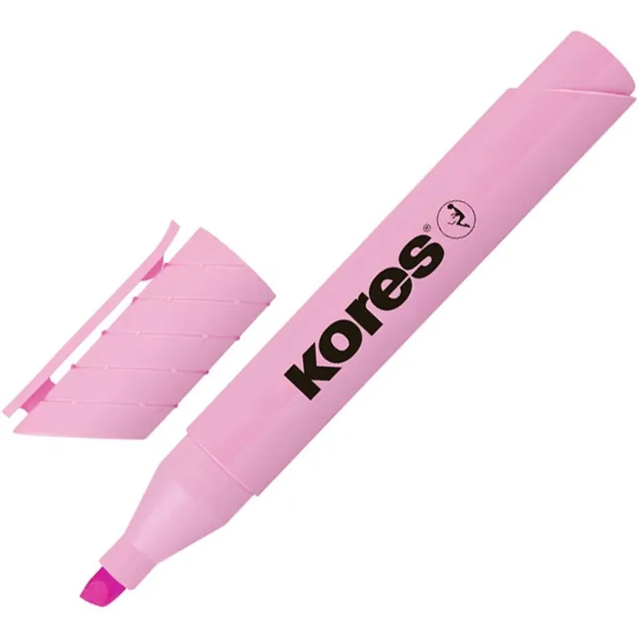 Hauptproduktbild Zvýrazňovač Kores High Liner Plus Pastel růžový 0,5–5 mm