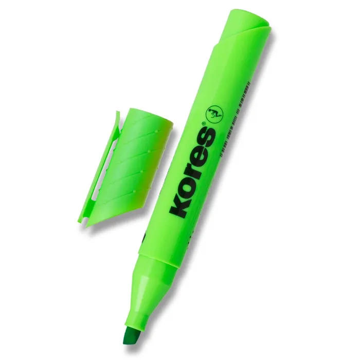 Hauptproduktbild Zvýrazňovač Kores High Liner Plus zelený 0,5–5 mm