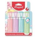 Textmarker Maped Fluo Peps Pastell 4 Stk