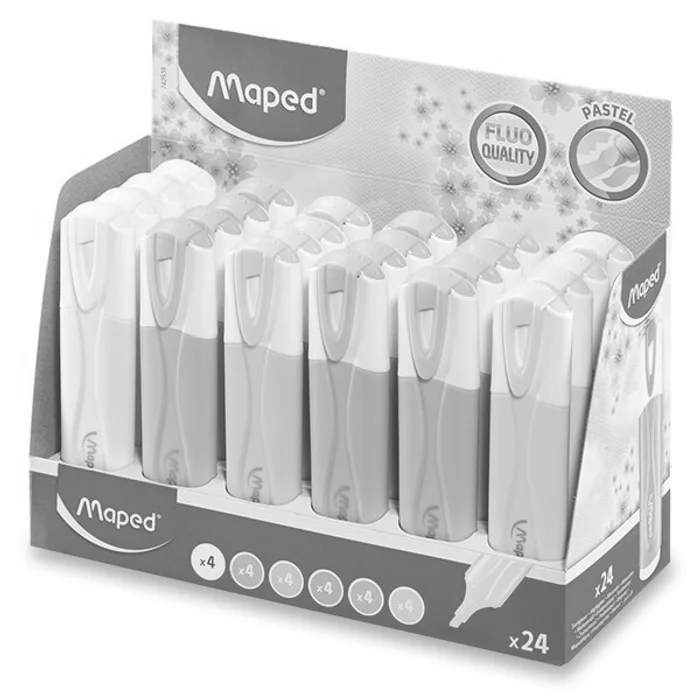 Hauptproduktbild Zvýrazňovač Maped Fluo Peps Pastel stojánek