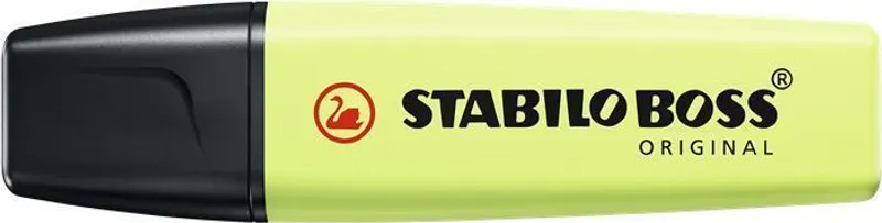 Hauptproduktbild Zvýrazňovač STABILO BOSS ORIGINAL Pastel - limetková [1 ks]