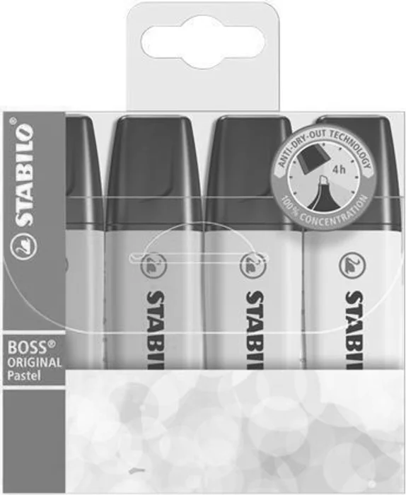 Hauptproduktbild Zvýrazňovač Stabilo Boss Original Pastel sada 4 barev