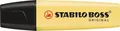 Textmarker STABILO BOSS ORIGINAL Pastell - gelb [1 Stk.]