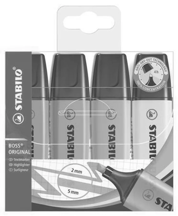 Hauptproduktbild Zvýrazňovač Stabilo Boss Original sada 4 barev