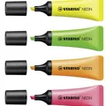 Weiteres Produktbild STABILO NEON Textmarker-Set mit 4 Farben im Netz
