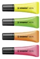 STABILO NEON Textmarker - 8er Set - 4 x Gelb, 2 x Grün, 1 x Orange, 1 x Pink