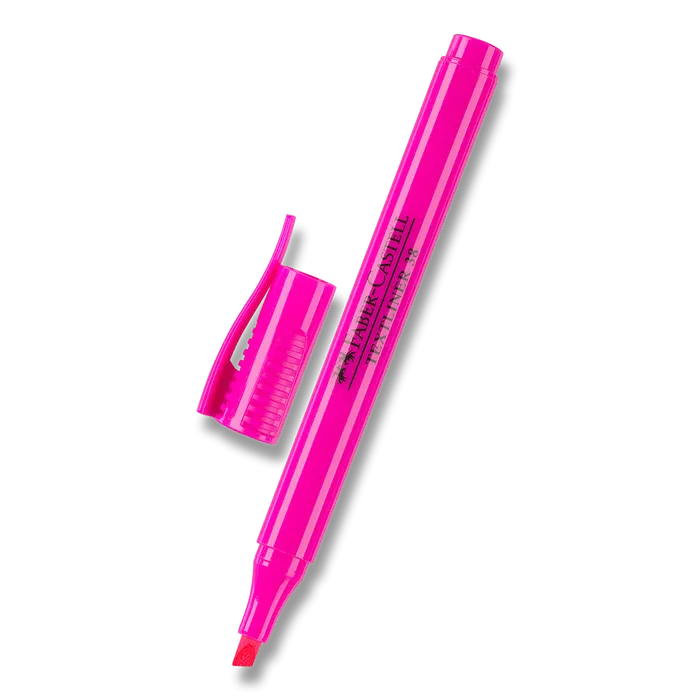 Hauptproduktbild Zvýrazňovač Textliner 38 superfluorescenční, růžová Faber Castell 157728