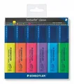 Textmarker "Textsurfer classic 364", Set, 6 Farben, 1-5 mm, STAEDTLER