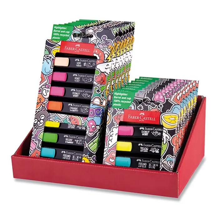 Hauptproduktbild Zvýrazňovače Faber-Castell Textliner 46 Graffiti pultový stojánek
