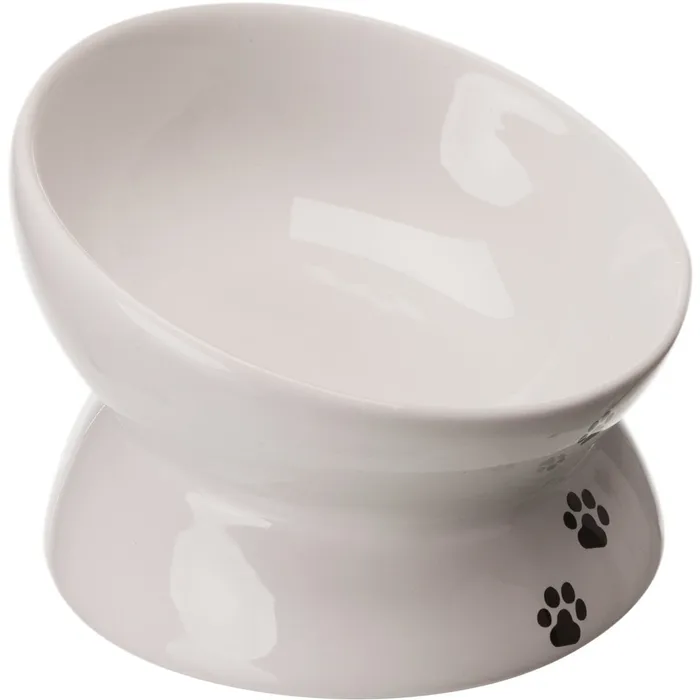 Hauptproduktbild Zvýšená ergonomická keramická miska, 0.15 l/o 13 cm, bílá